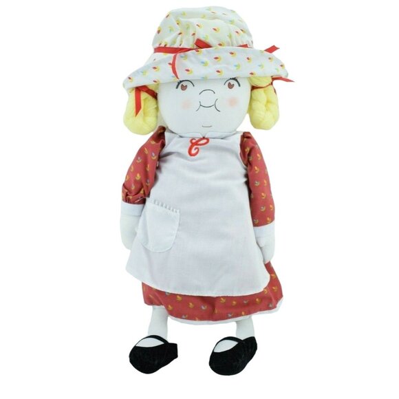 Russ Berrie Campbell Kid Collection Series 1 Campbell Soup Girl Plush Doll - Picture 1 of 4